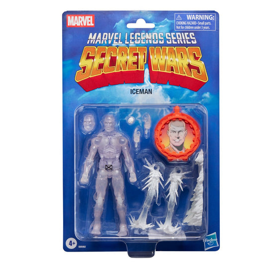 Iceman Figura De Acción Secret Wars Marvel Legends Retro 16 Cm