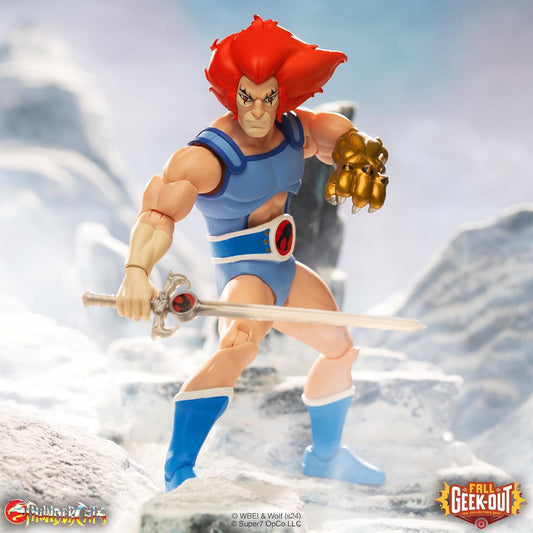 Lion O Figura De Acción Thundercats Super7 Deluxe 18 Cm