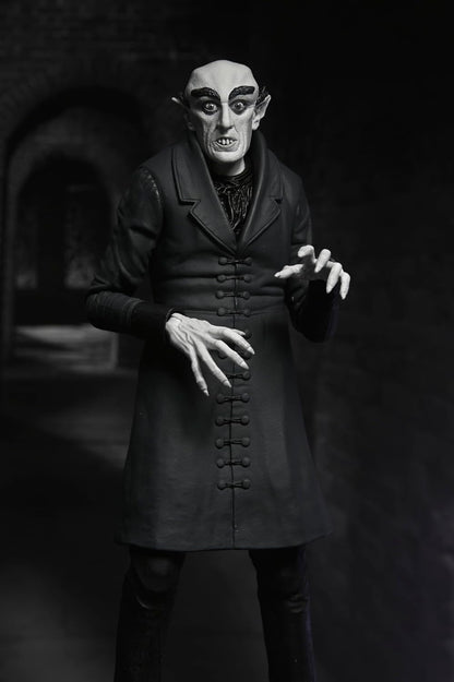 Nosferatu Conde Orlok Black & White Figura De Acción Universal Monsters Neca Ultimate Toys 18 Cm