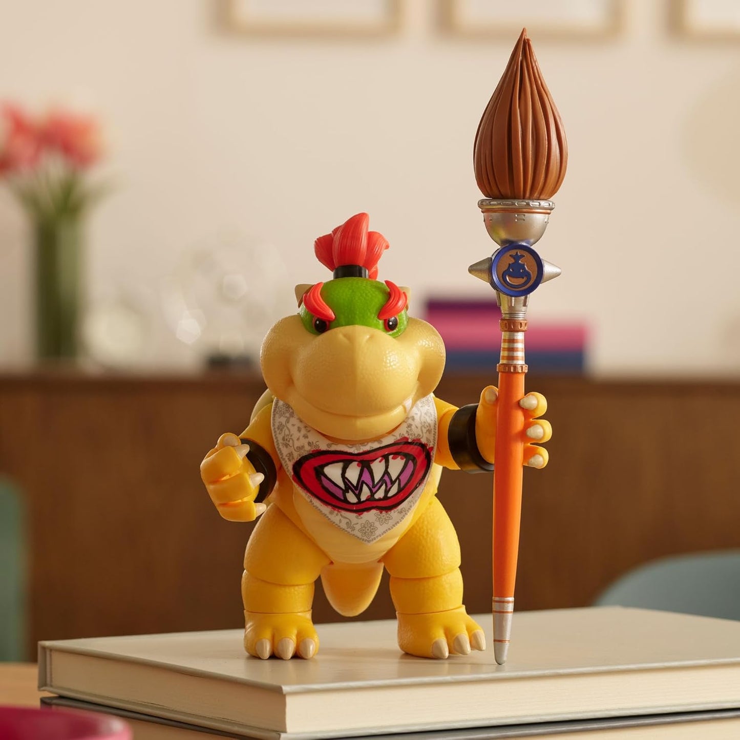 Bowser Jr Figura de Acción Super Mario Galaxy Movie Nintendo Jakks Pacific 13 cm
