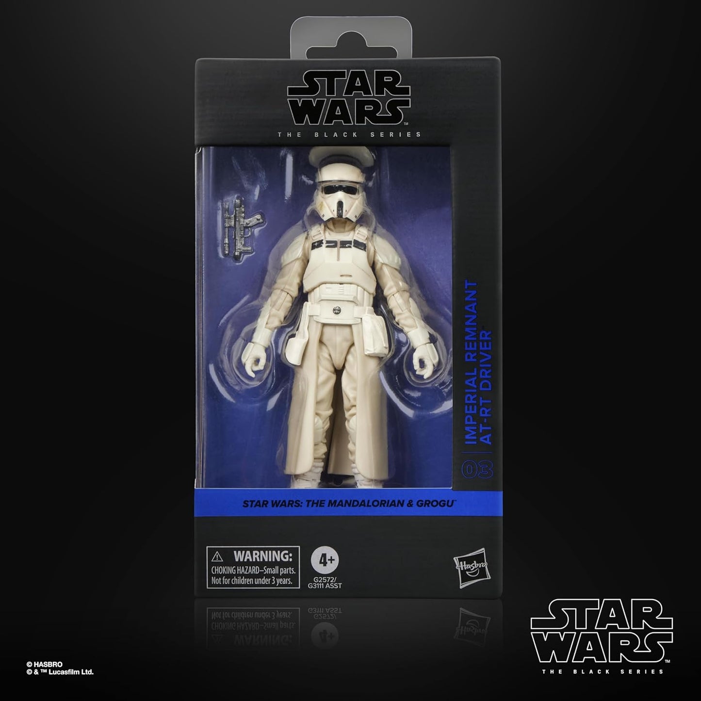 Imperial Remnant AT-RT Driver Figura de Accion Stormtrooper The Mandalorian & Grogu Star Wars Black Series 16 Cm