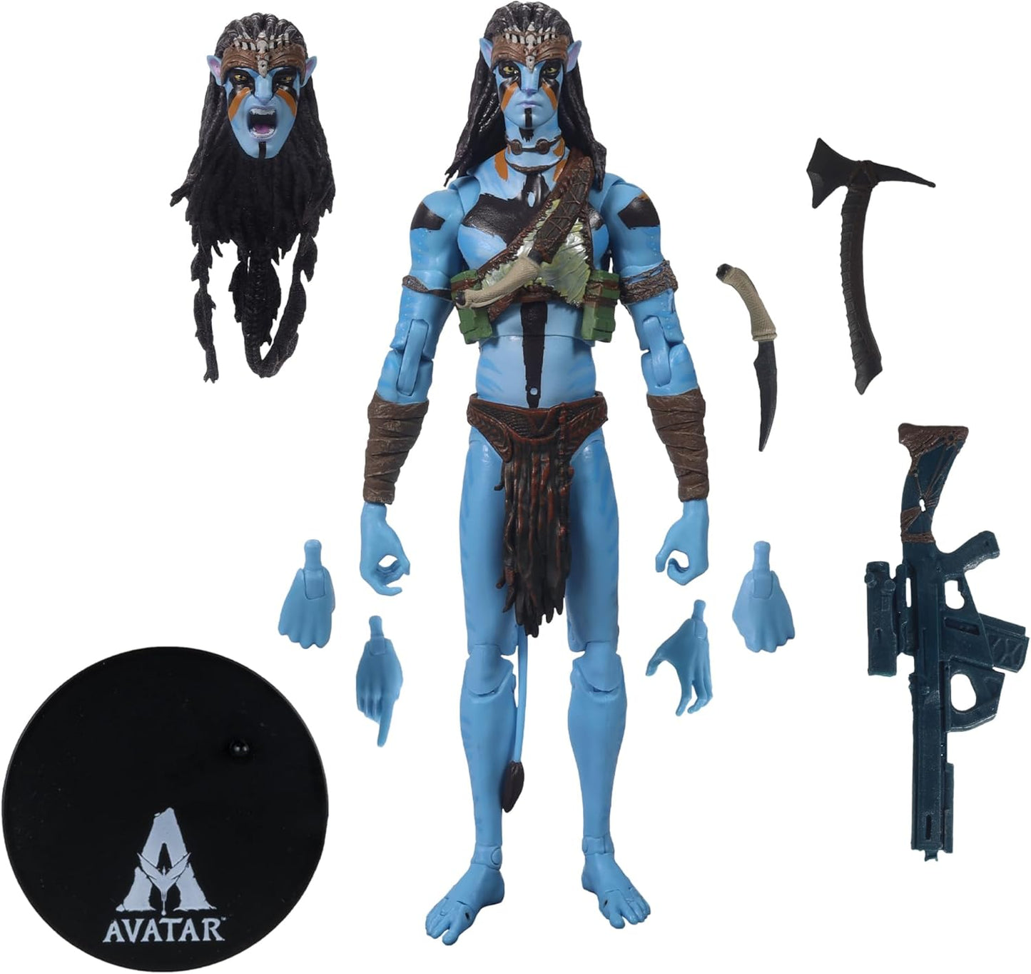 Jake Sully Metkayina Final Battle Figura de Acción Avatar Fire & Ash McFarlane Toys 18 Cm