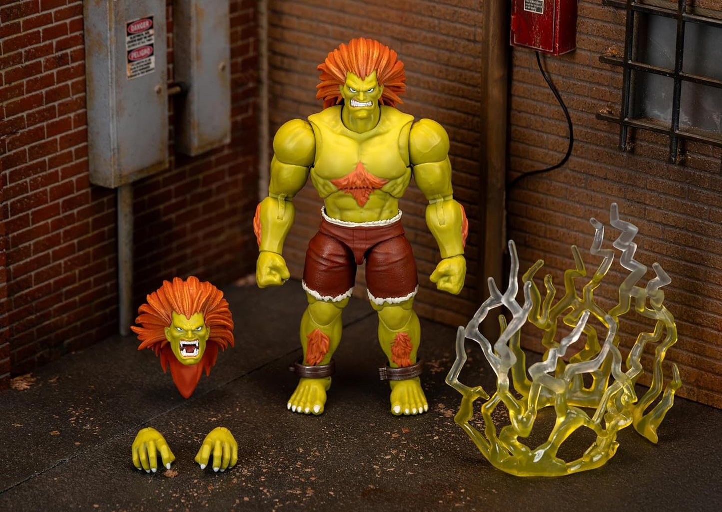 Blanka Figura De Acción Ultra Street Fighter II Jada Toys 18 Cm