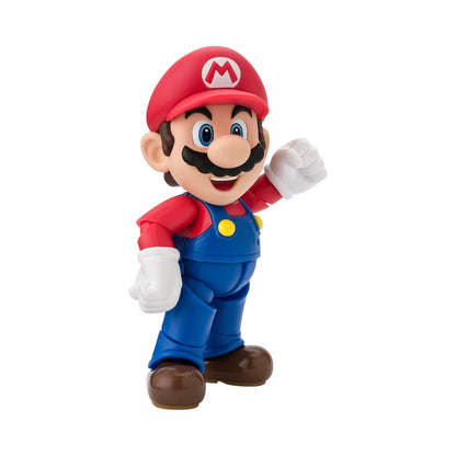 Mario Figura de Accion Super Mario Sh Figuarts Bandai 10 Cm
