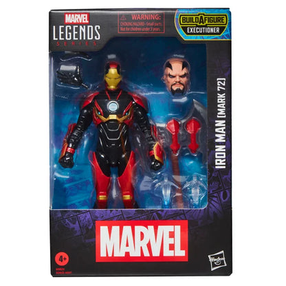 Iron Man Mark 72 Figura de Acción Avengers Marvel Legends 16cm BAF Executioner