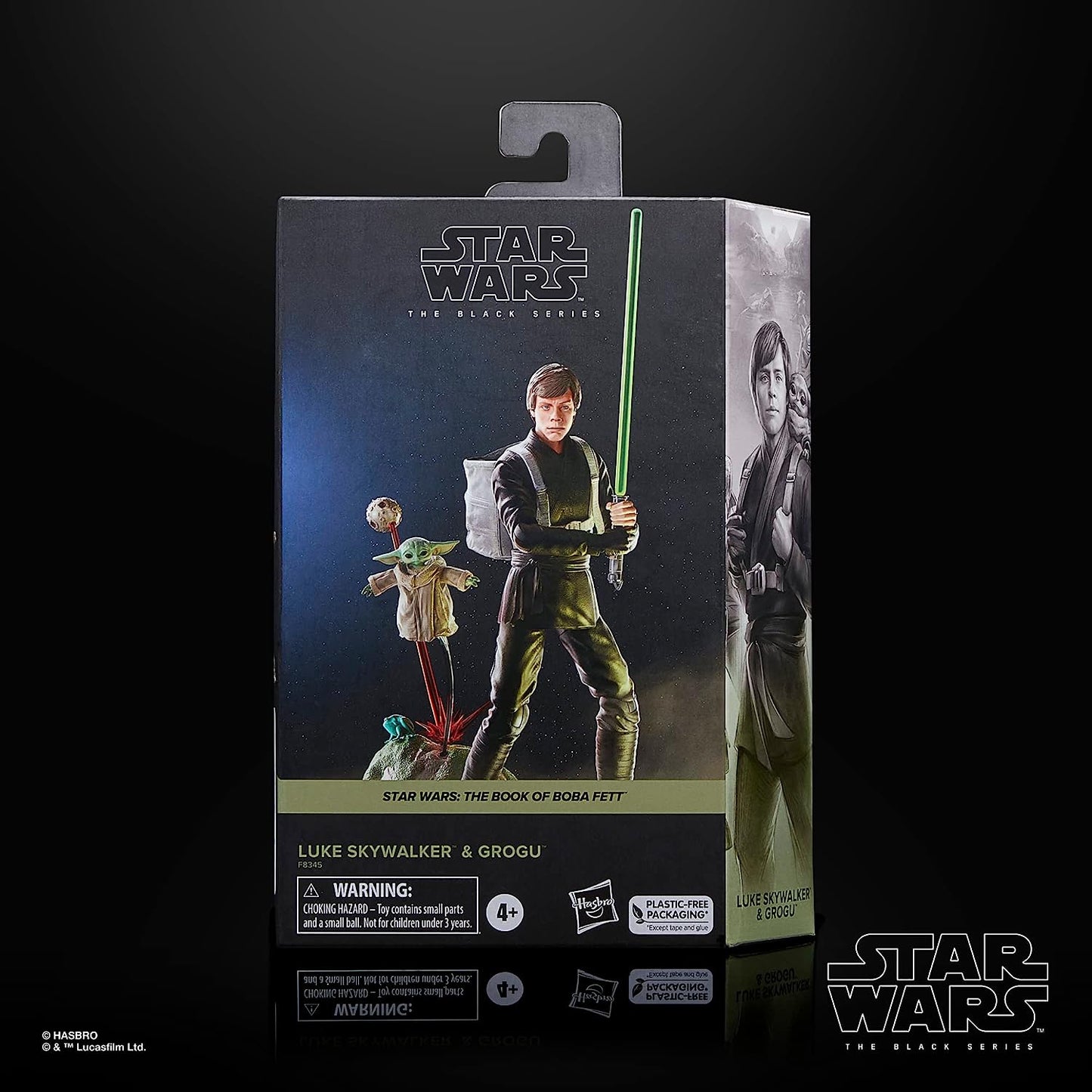 Luke Skywalker & Grogu Figura De Acción The Book Of Boba Fett Star Wars The Black Series 16 Cm
