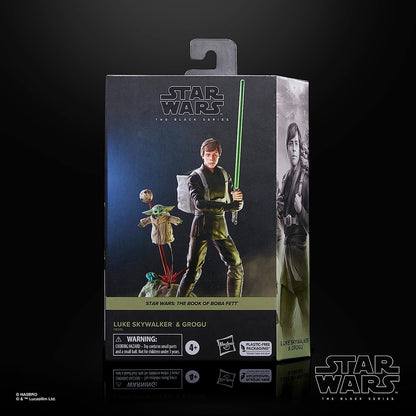 Luke Skywalker & Grogu Figura De Acción The Book Of Boba Fett Star Wars The Black Series 16 Cm