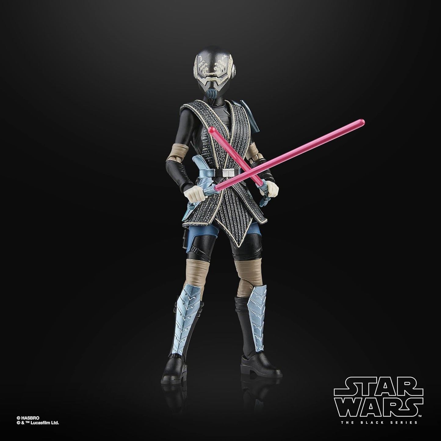 Asajj Ventress Bounty Hunter Figura de Acción Clone Wars Star Wars Black Series 15 cm