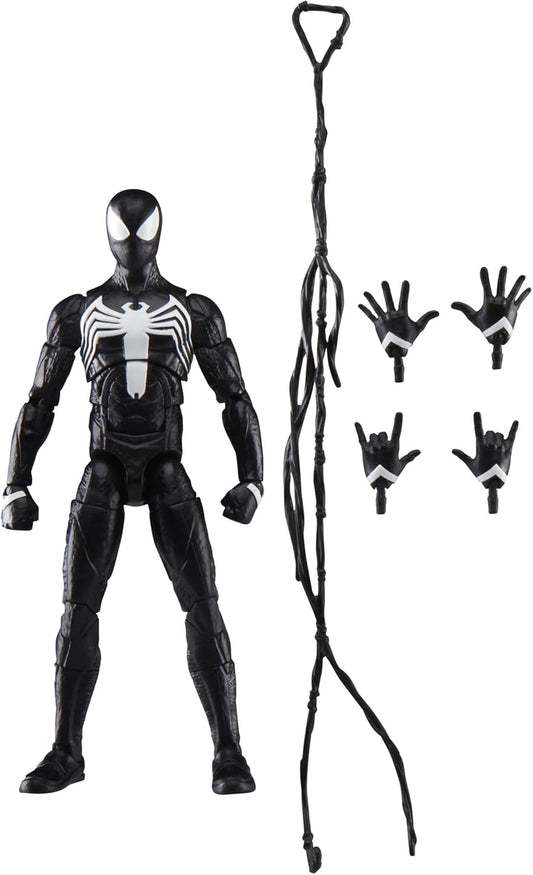 Peter Parker Black Suit Figura De Acción Spiderman 2 Gamerverse Ps5 Marvel Legends 16cm