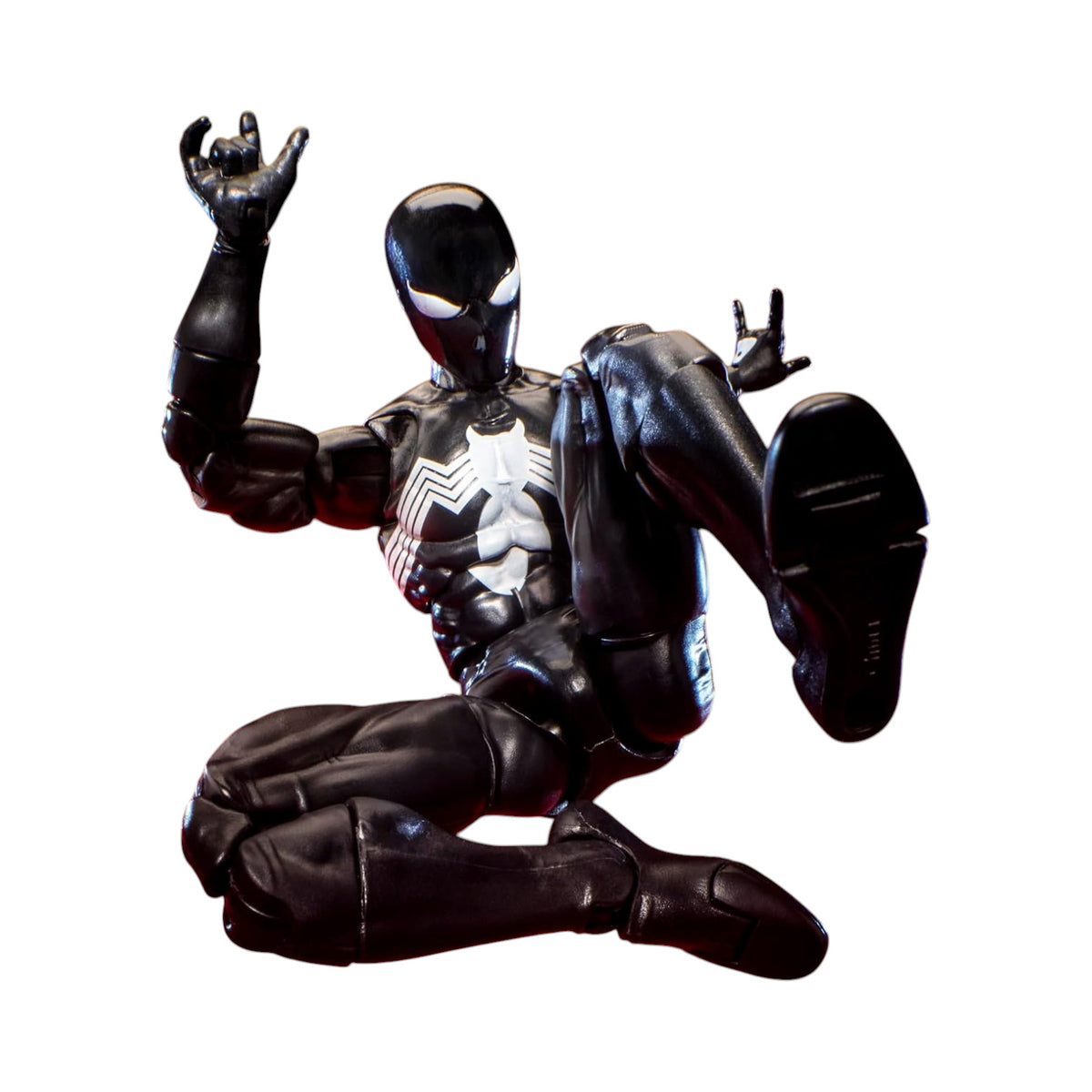 Symbiote Spiderman Figura de Acción Maximum Series Marvel Legends 16 Cm
