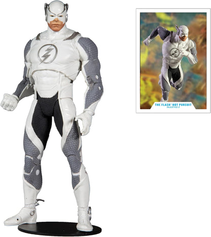 The Flash Hot Pursuit Figura de Accion Injustice 2 DC Multiverse Mcfarlane 18 cm