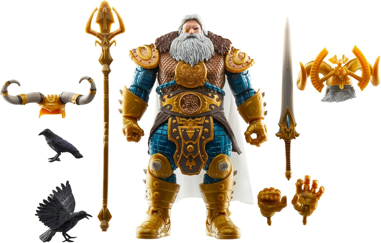 Odin Figura de Acción Deluxe 85 Years Marvel Legends Hasbro 21 Cm