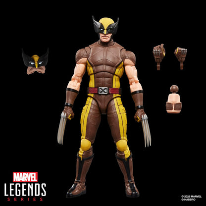 Wolverine Brown Suit Figura de Accion Deadpool & Wolverine MCU Marvel Legends 16 Cm