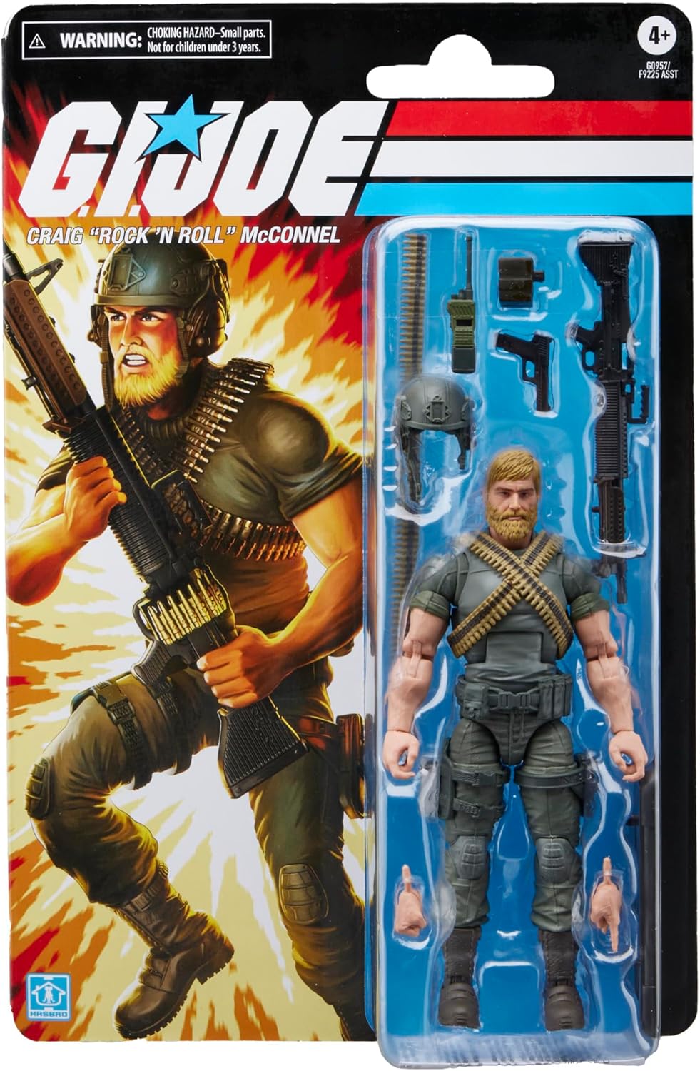 Rock N Roll Soldier Figura De Acción GI Joe Classified Hasbro 16 cm