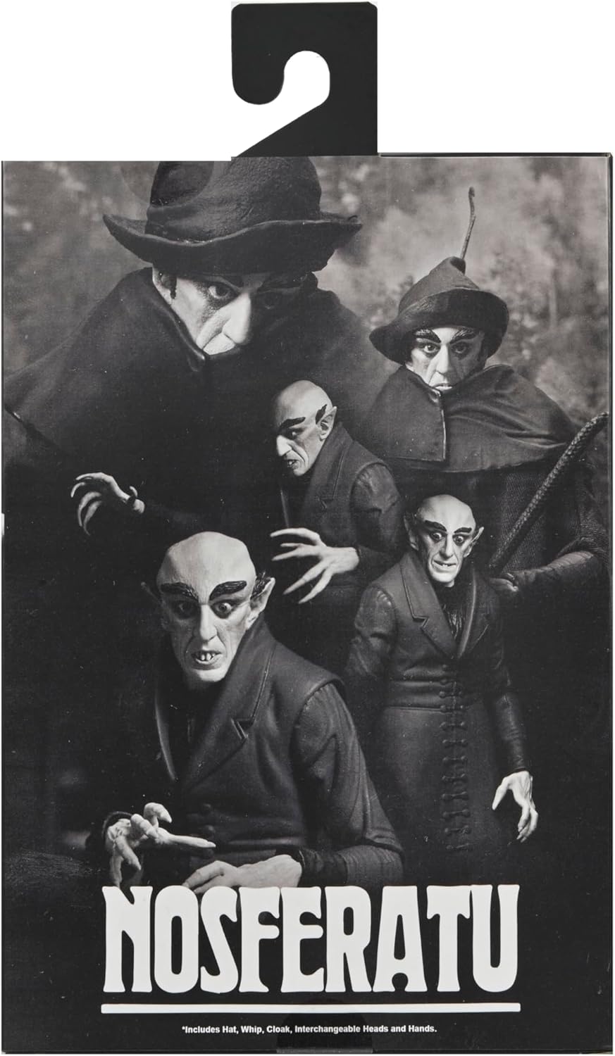 Nosferatu Conde Orlok Black & White Figura De Acción Universal Monsters Neca Ultimate Toys 18 Cm