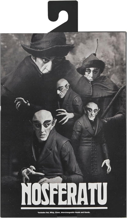 Nosferatu Conde Orlok Black & White Figura De Acción Universal Monsters Neca Ultimate Toys 18 Cm