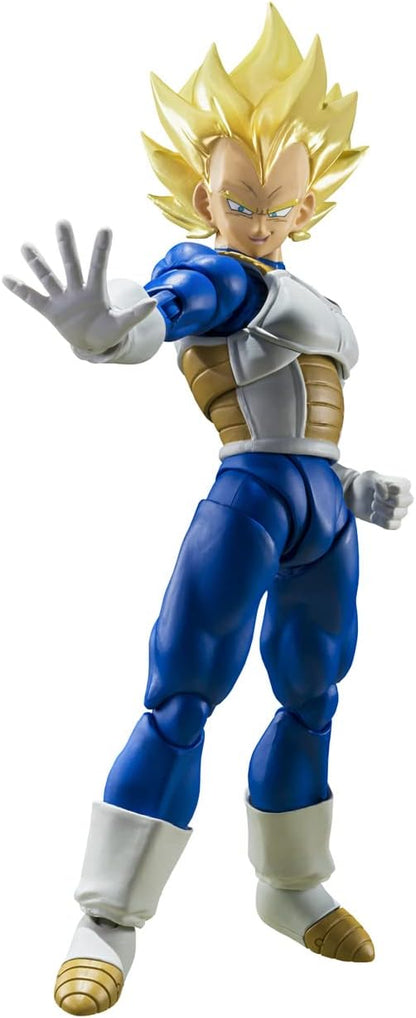 Vegeta Awakened Super Saiyan Blood Figura De Acción Dragon Ball Super SH Figuarts Bandai 15 Cm