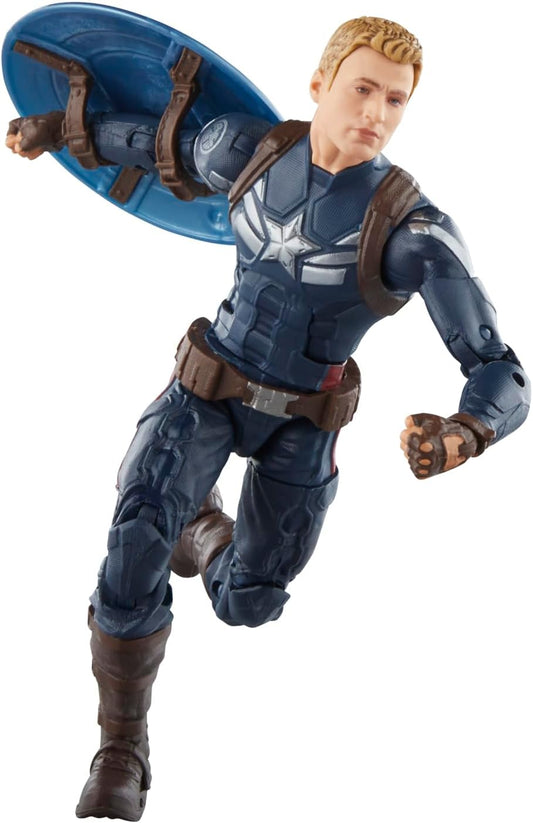 Capitán América Figura De Acción Capitán América Winter Soldier Marvel Legends Infinity Saga Hasbro 16 Cm