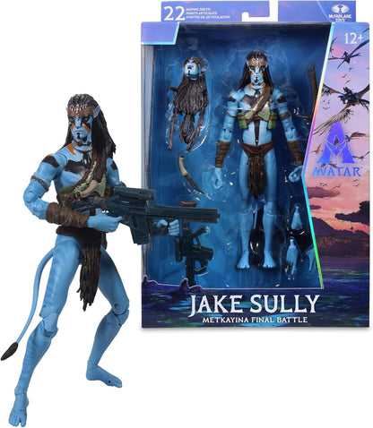 Jake Sully Metkayina Final Battle Figura de Acción Avatar Fire & Ash McFarlane Toys 18 Cm