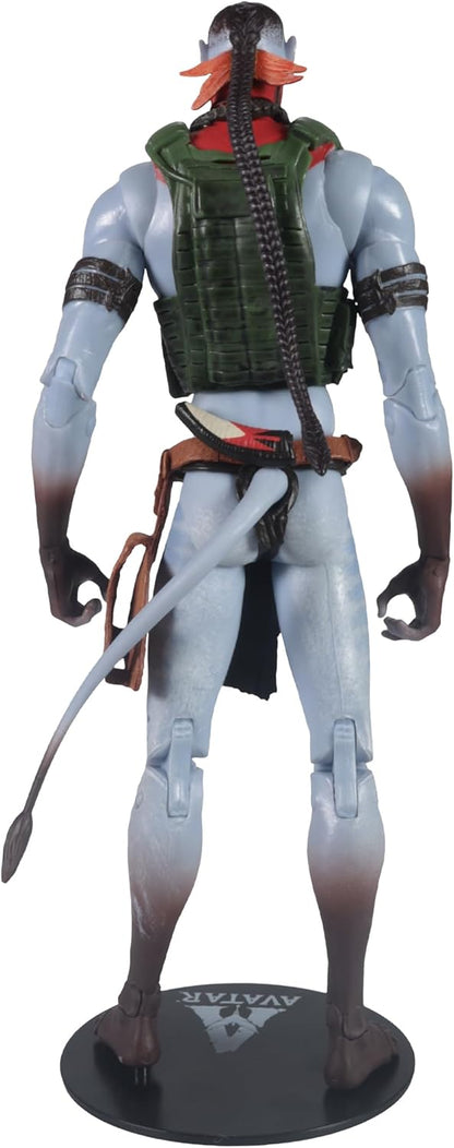 Quaritch Ash Warrior Figura de Acción Avatar Fire & Ash McFarlane Toys 18 Cm
