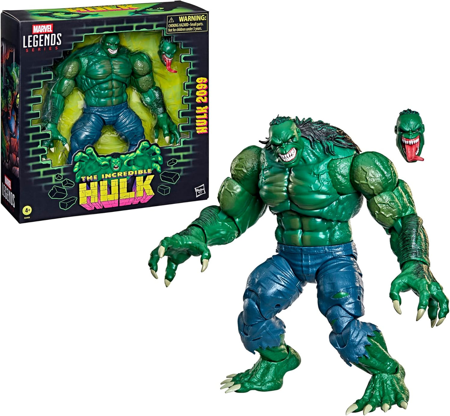 Hulk 2099 Figura de Accion The Incredible Hulk Marvel Legends 22 Cm
