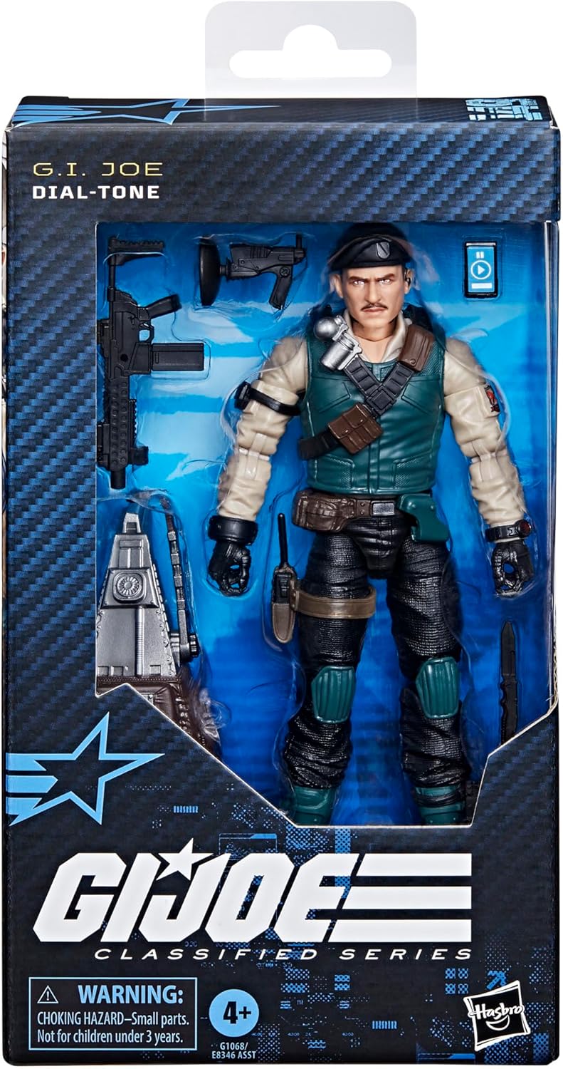 Dial Tone Figura de Accion Gi Joe Classified Series 149 Hasbro 16 Cm