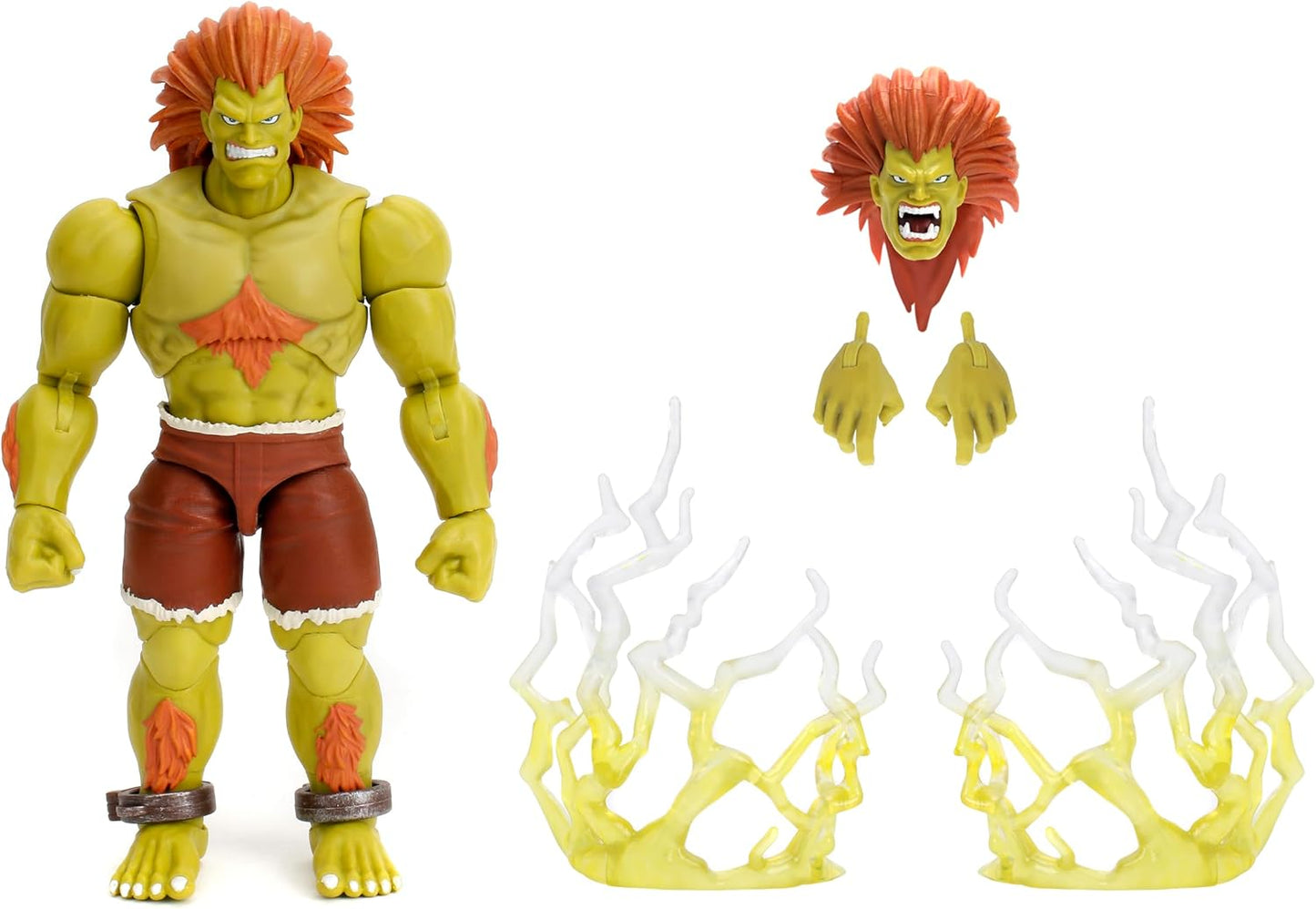 Blanka Figura De Acción Ultra Street Fighter II Jada Toys 18 Cm