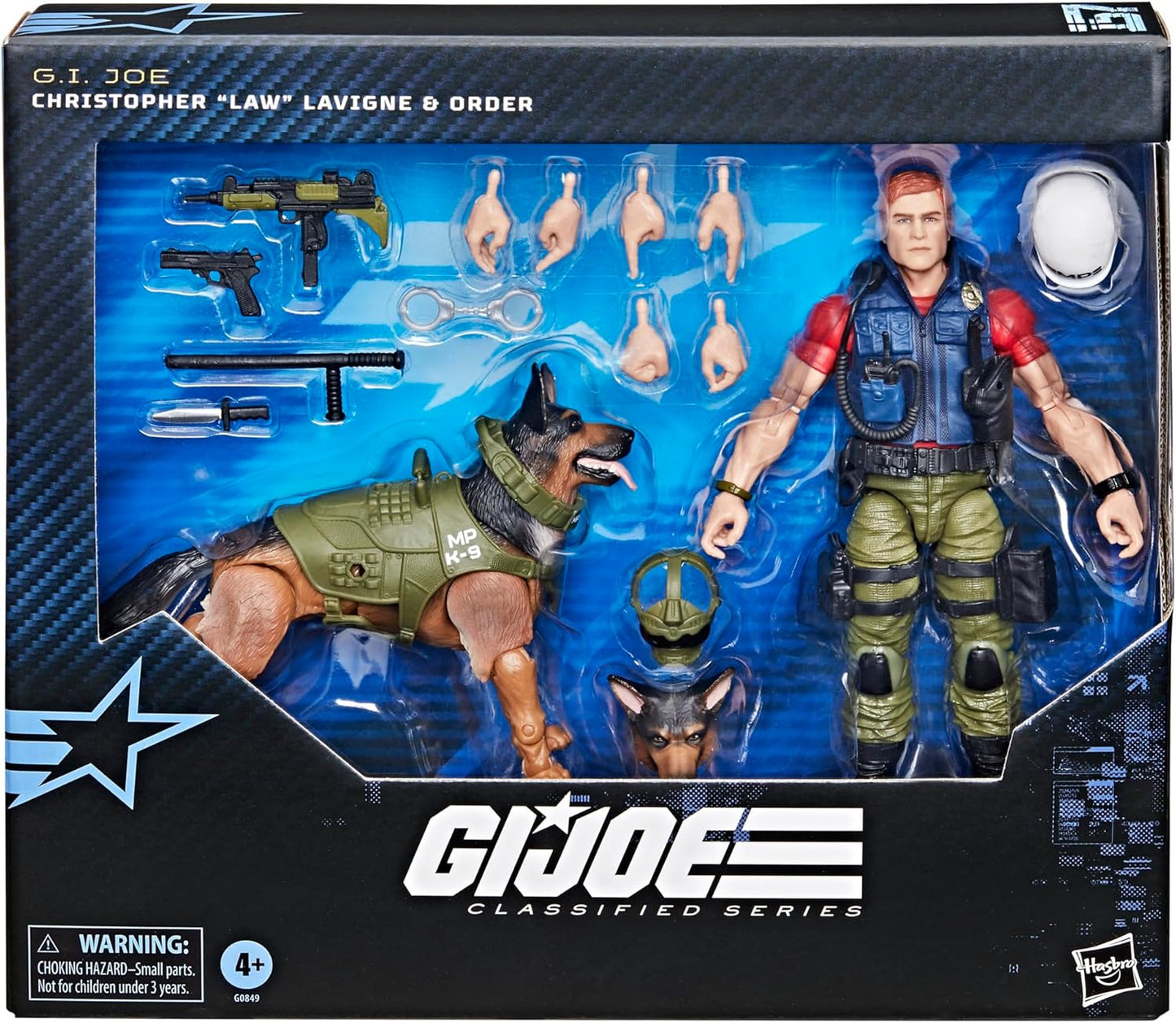 Christopher Law Lavigne & Order Figura de Accion Cobra Gi Joe 157 Classified Series 16 cm