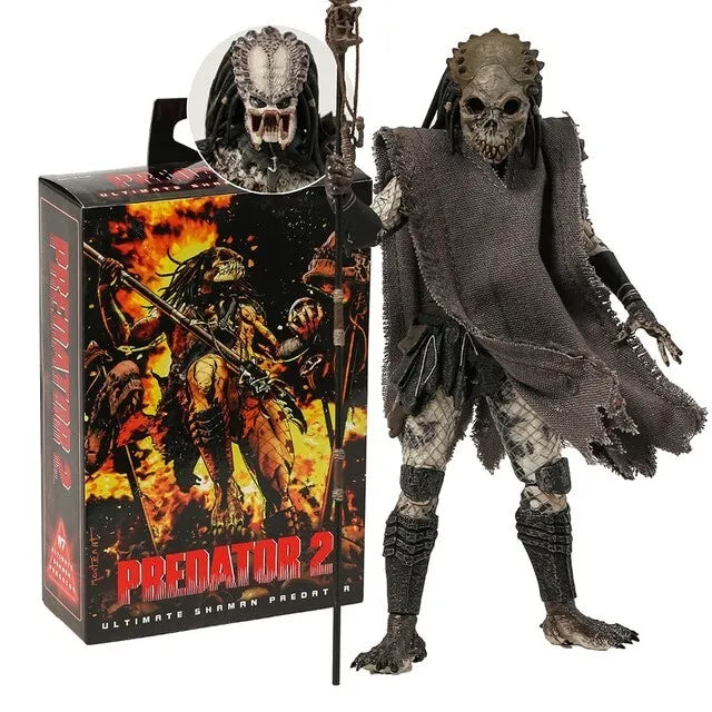 Ultimate Shaman Predator Figura De Acción Predator 2 Neca Ultimate 19 Cm