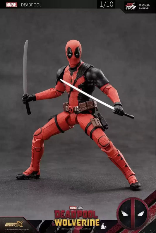 Deadpool Figura de Acción Deadpool & Wolverine Marvel ZD Toys 18 Cm