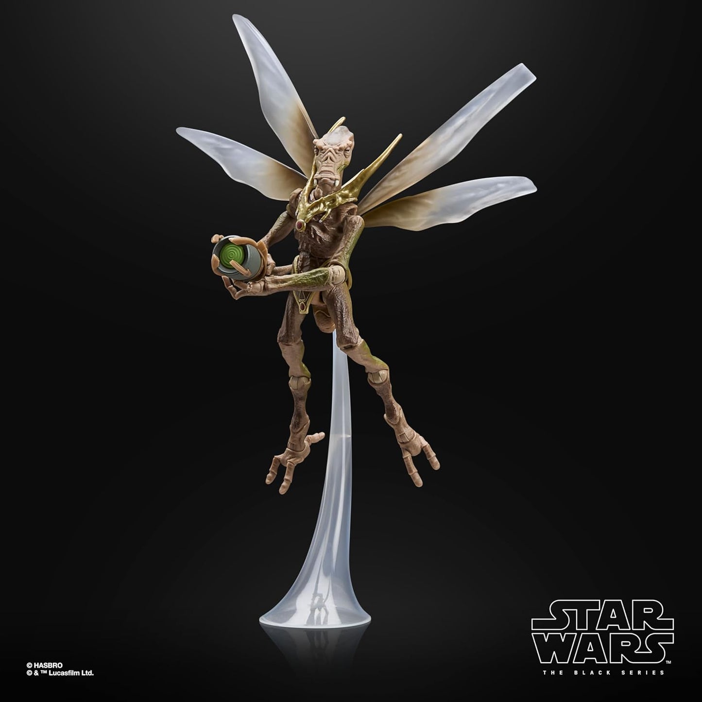 Geonosian Warrior Figura De Acción Star Wars Attack of The Clones Black Series 18cm