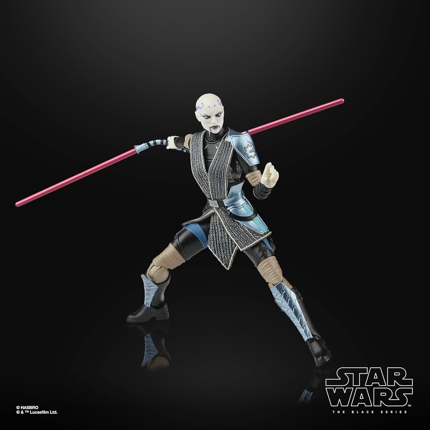 Asajj Ventress Bounty Hunter Figura de Acción Clone Wars Star Wars Black Series 15 cm