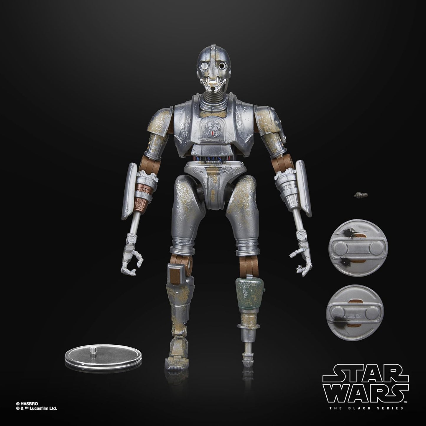 SM-33 Droid Figura De Acción Star Wars Skeleton Crew Black Series 17cm