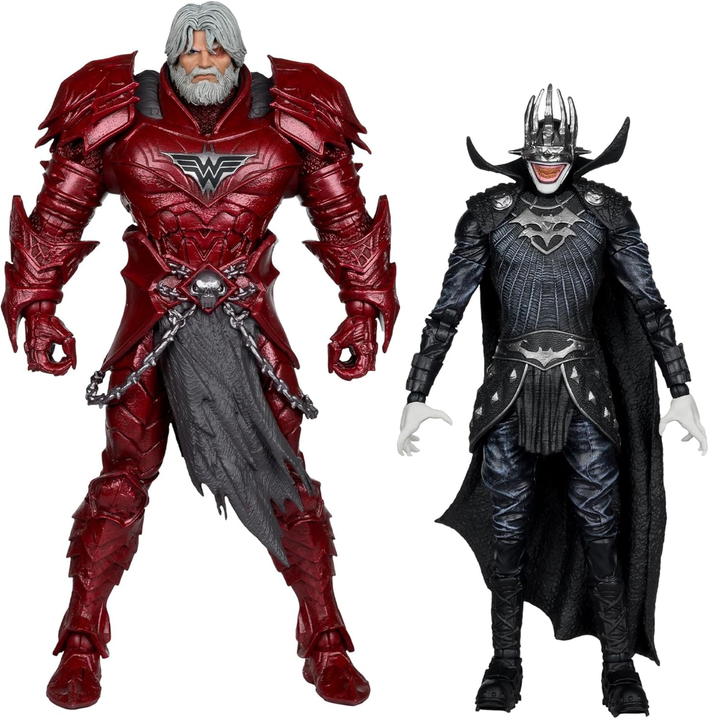 Batman Who Laughs (Knight Armor) & Merciless Pack Figura de Acción Batman McFarlane Toys 18 & 23 Cm
