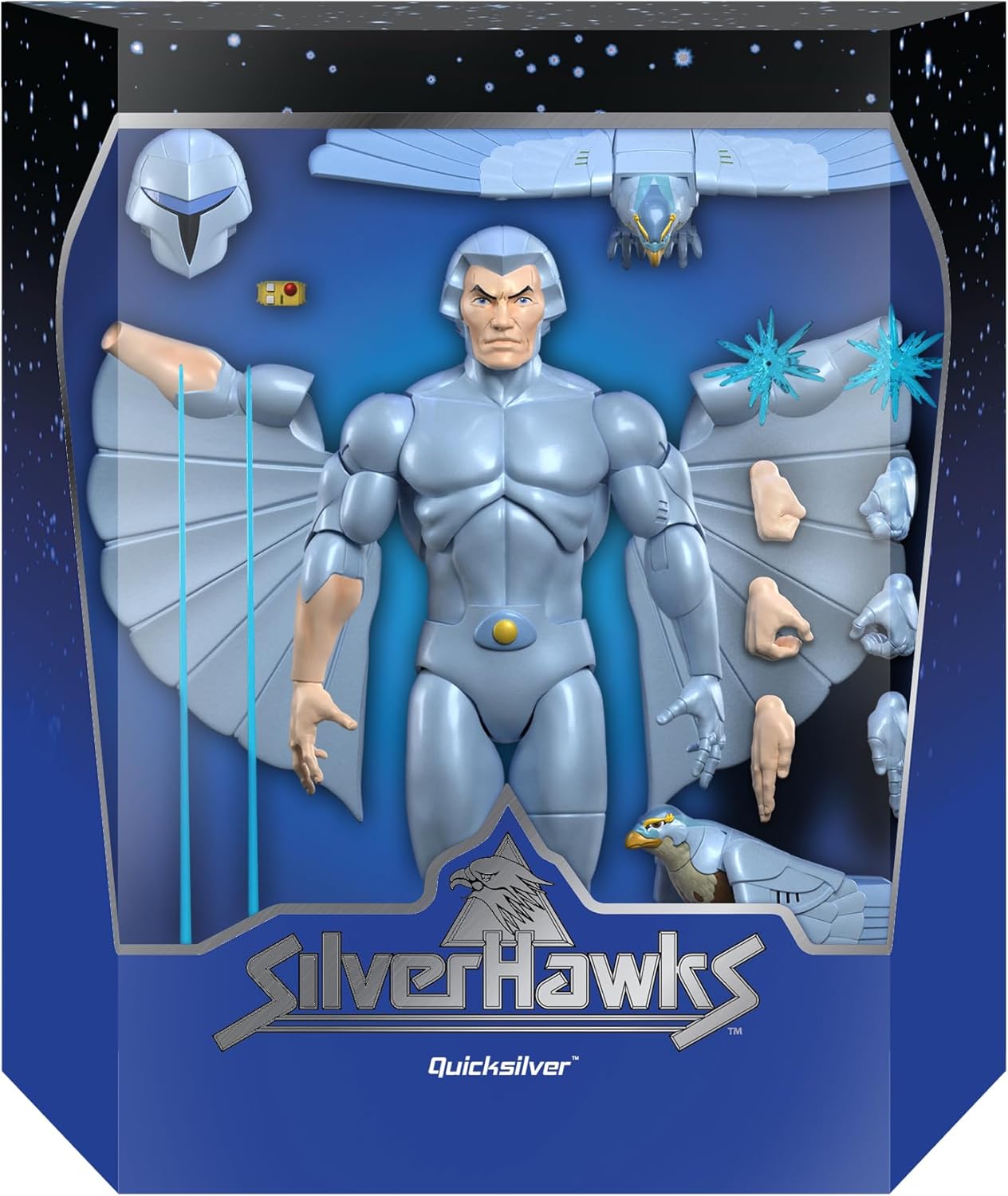 Quicksilver Figura de Acción Silverhawks Super7 Ultimate 18cm