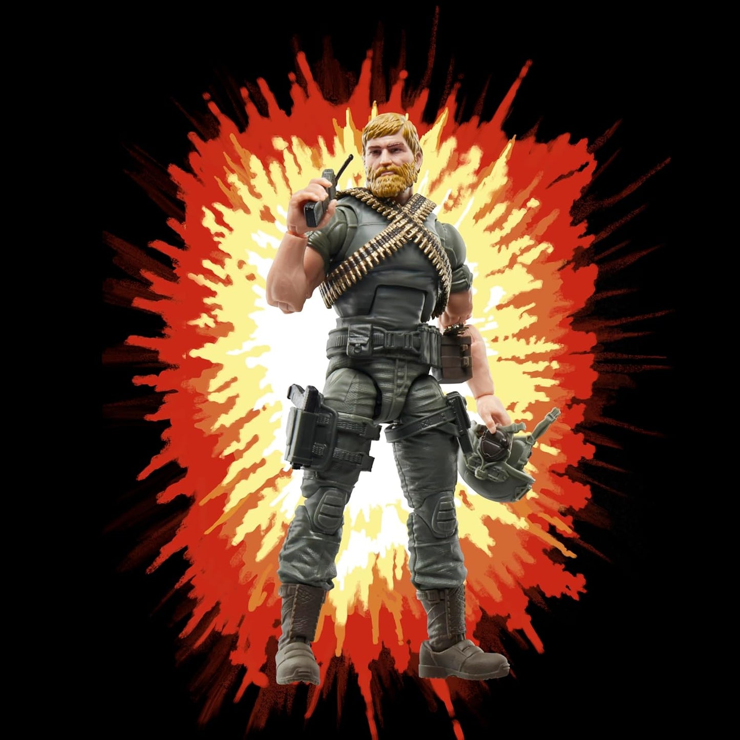 Rock N Roll Soldier Figura De Acción GI Joe Classified Hasbro 16 cm