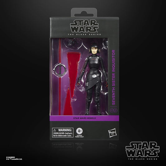 Seventh Sister Inquisitor Figura de Acción Star Wars Rebels Black Series 16 Cm