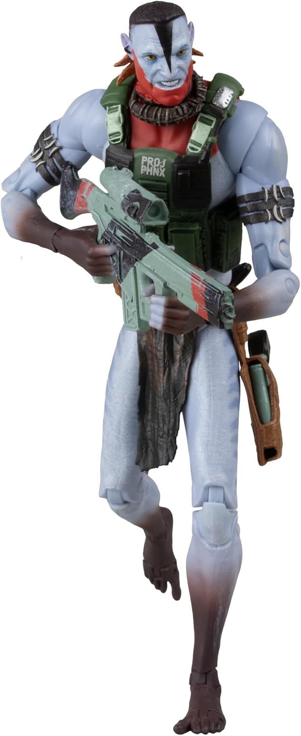 Quaritch Ash Warrior Figura de Acción Avatar Fire & Ash McFarlane Toys 18 Cm