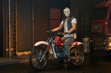 Casey Jones & Dirt Bike Pack Figura TMNT Tortugas Ninja Neca 18 cm