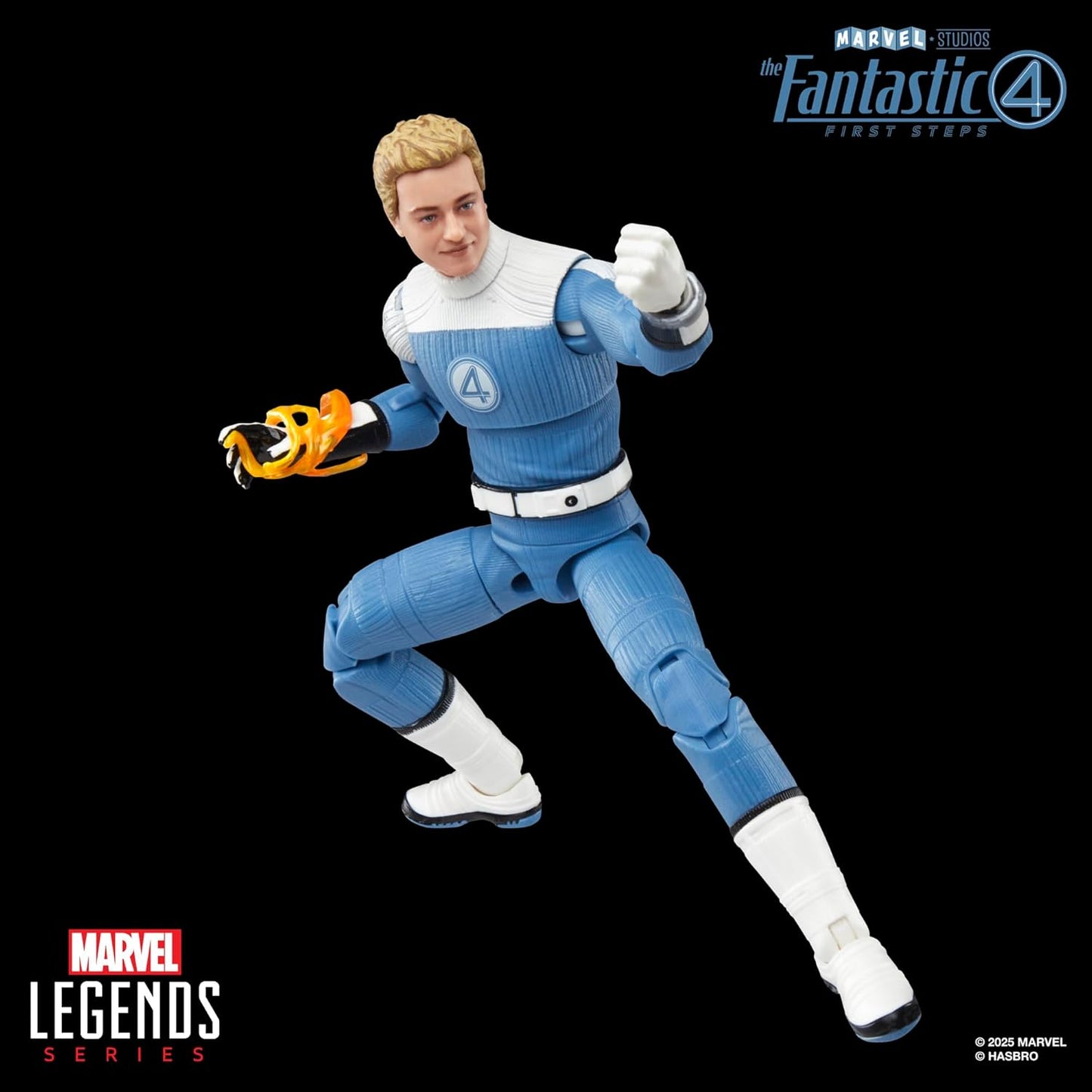 Johnny Storm Human Torch Figura De Acción Fantastic 4 Marvel Legends 16 Cm