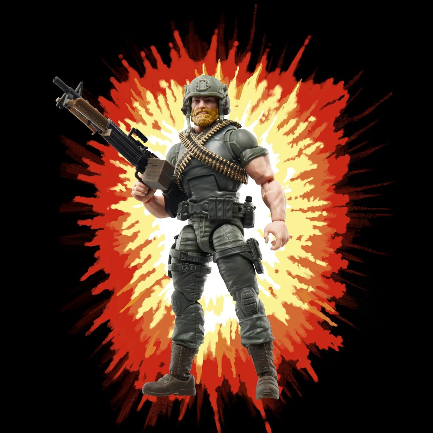 Rock N Roll Soldier Figura De Acción GI Joe Classified Hasbro 16 cm