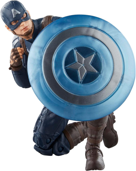 Capitán América Figura De Acción Capitán América Winter Soldier Marvel Legends Infinity Saga Hasbro 16 Cm
