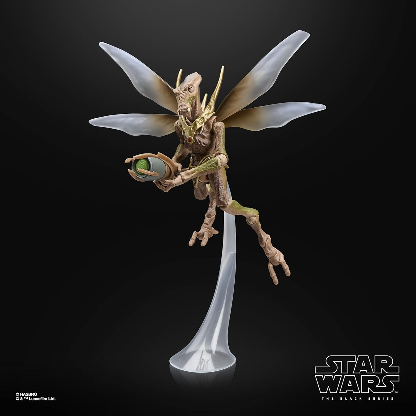 Geonosian Warrior Figura De Acción Star Wars Attack of The Clones Black Series 18cm