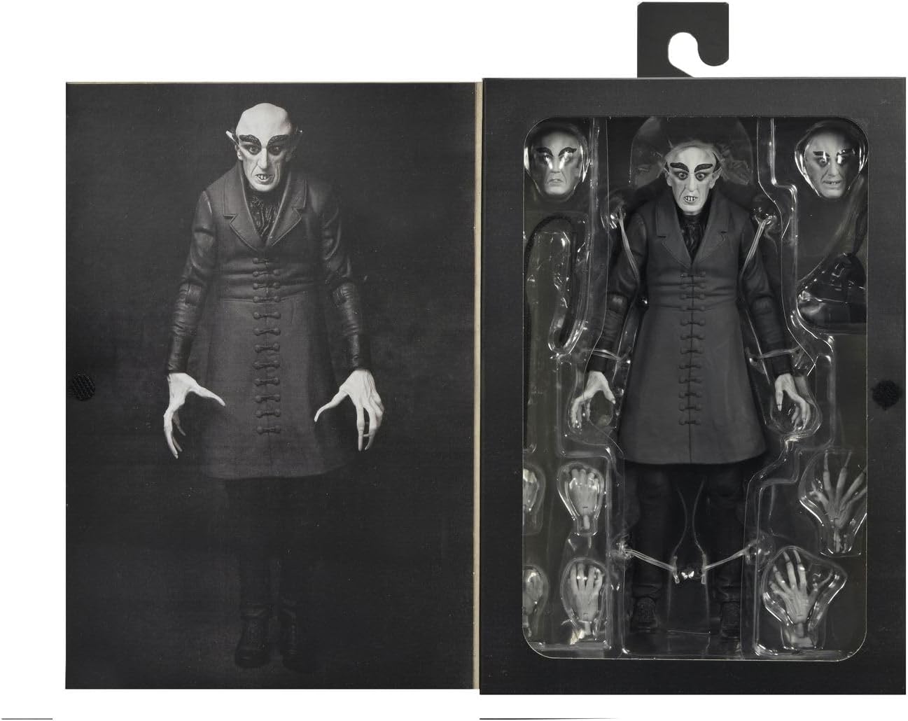 Nosferatu Conde Orlok Black & White Figura De Acción Universal Monsters Neca Ultimate Toys 18 Cm
