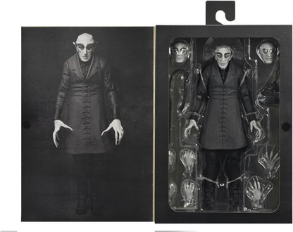 Nosferatu Conde Orlok Black & White Figura De Acción Universal Monsters Neca Ultimate Toys 18 Cm