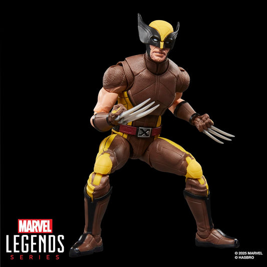 Wolverine Brown Suit Figura de Accion Deadpool & Wolverine MCU Marvel Legends 16 Cm