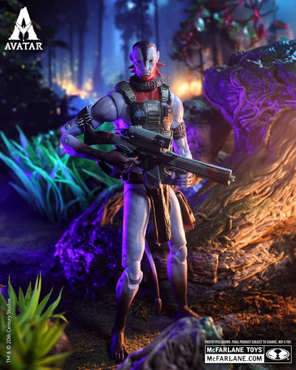 Quaritch Ash Warrior Figura de Acción Avatar Fire & Ash McFarlane Toys 18 Cm