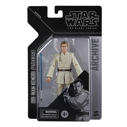 Obi Wan Kenobi Padawan Figura de Accion Star Wars Phantom Menace Archive Black Series 16cm