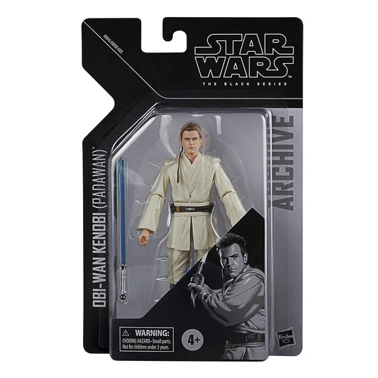 Obi Wan Kenobi Padawan Figura de Accion Star Wars Phantom Menace Archive Black Series 16cm
