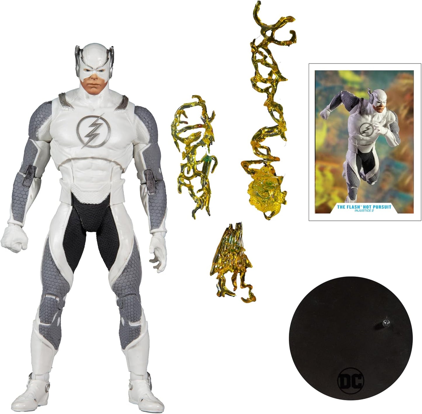The Flash Hot Pursuit Figura de Accion Injustice 2 DC Multiverse Mcfarlane 18 cm